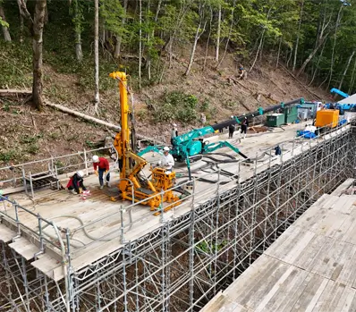 一般国道452号 美瑛町台の下山改良工事