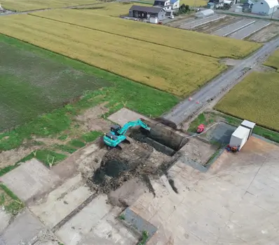 北海道縦貫自動車道 名寄市 豊里改良工事