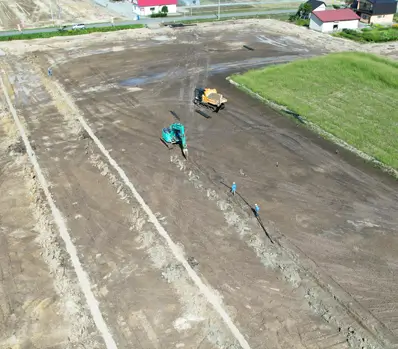 愛別地区 愛別27農区区画整理工事